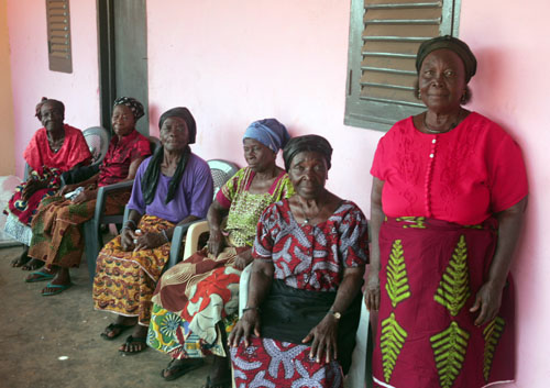Nana Ampomah's "mothers"